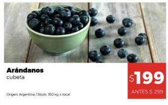 Disco Arándanos oferta
