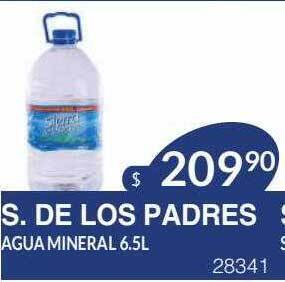 Masivos S. de los padres agua mineral oferta