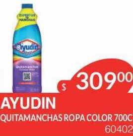 Masivos Ayudin quitamanchas ropa color oferta