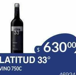 Masivos Latitud 33° vino oferta