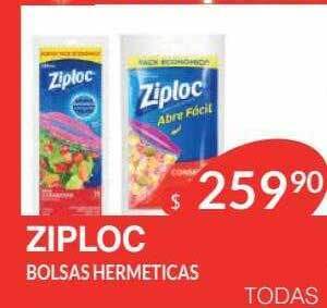 Masivos Ziploc bolsas hermeticas oferta