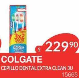 Masivos Colgate cepillo dental extra clean oferta