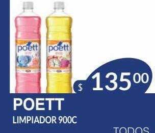 Masivos Poett limpiador oferta