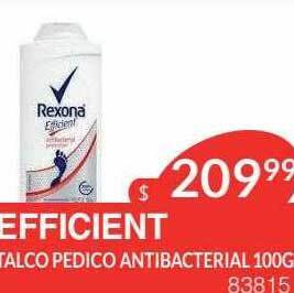 Masivos Efficient talco pedico antibacterial oferta