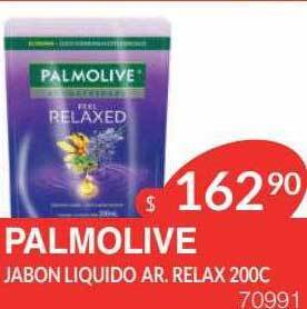 Masivos Palmolive jabon liquido ar. relax oferta
