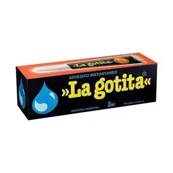 Adhesivo instantaneo la gotita 2 cc.