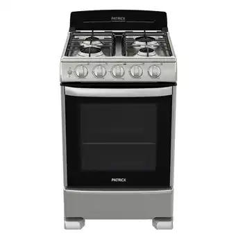 Garbarino Cocina patrick 55 cm cp6855i multigas inoxidable oferta