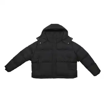 Coto Campera mujer oversize corta negra talle 38 oferta