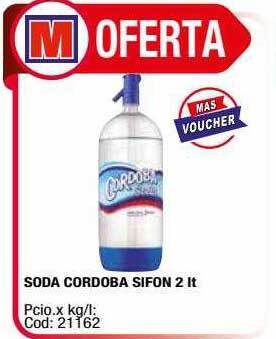 Maxiconsumo Soda cordoba sifon oferta