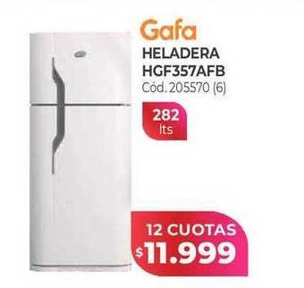 Naldo Lombardi Gafa heladera hgf357afb oferta