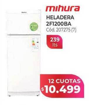 Naldo Lombardi Mihura heladera 2f1200ba oferta