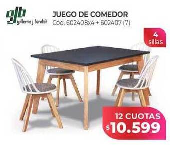 Naldo Lombardi Gjb juego de comedor oferta