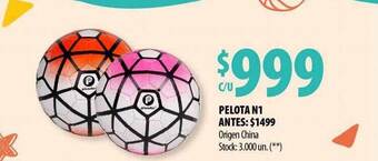 Punto Mayorista Pelota n1 oferta