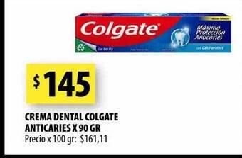 Punto Mayorista Crema dental colgate anticaries oferta