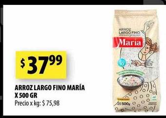 Punto Mayorista Arroz largo fino maría oferta