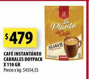Punto Mayorista Café instantáneo cabrales doypack oferta