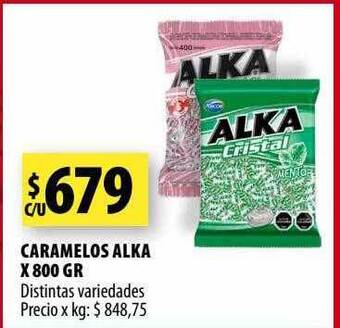 Punto Mayorista Caramelos alka oferta