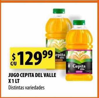 Punto Mayorista Jugo cepita del valle oferta