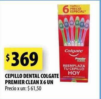 Punto Mayorista Cepillo dental colgate premier clean oferta