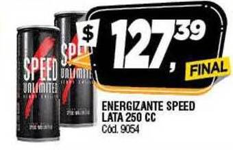 Supermercados Yaguar Energizante speed lata oferta