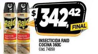 Supermercados Yaguar Insecticida raid cocina oferta
