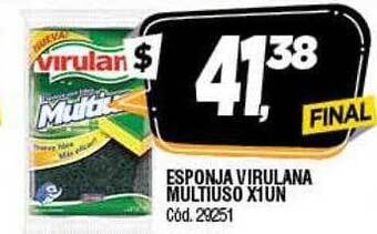 Supermercados Yaguar Esponja virulana multiuso oferta