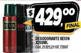 Supermercados Yaguar Desodorante kevin oferta