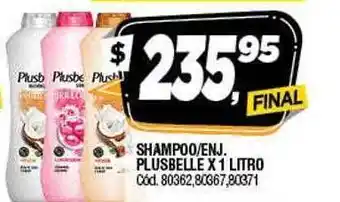 Supermercados Yaguar Shampoo enj plusbelle oferta