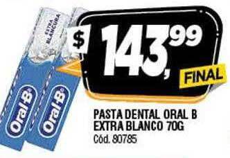 Supermercados Yaguar Pasta dental oral b extra blanco oferta