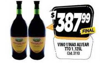 Supermercados Yaguar Vino vinas alvear tto oferta