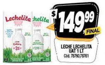 Supermercados Yaguar Leche lechelita uat oferta