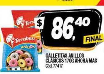 Supermercados Yaguar Galletitas anillos clasicos ahora mas oferta