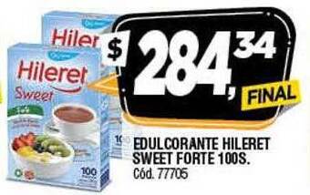 Supermercados Yaguar Edulcorante hileret sweet forte oferta