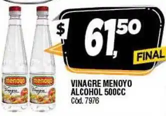 Supermercados Yaguar Vinagre menoyo alcohol oferta