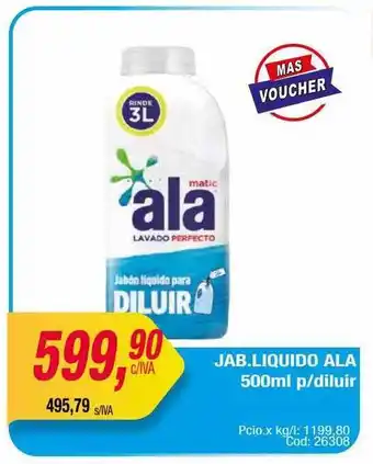 Maxiconsumo Jab liquido ala p diluir oferta