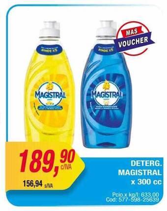 Maxiconsumo Deterg magistral oferta