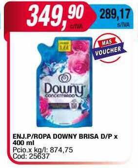 Maxiconsumo Enj p ropa downy brisa d p oferta