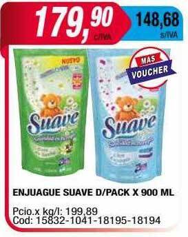 Maxiconsumo Enjuague suave d pack oferta