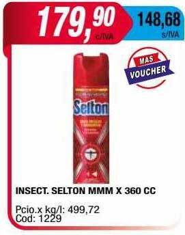 Maxiconsumo Insect selton mmm oferta