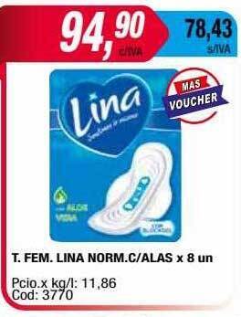 Maxiconsumo T fem lina norm c alas oferta