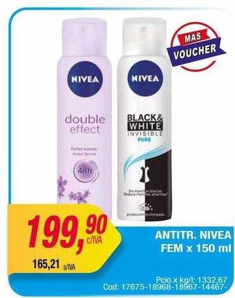 Maxiconsumo Antitr nivea fem oferta