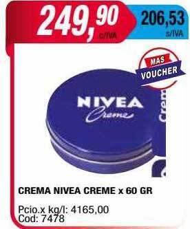 Maxiconsumo Crema nivea creme oferta