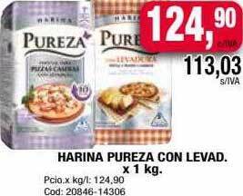 Maxiconsumo Harina pureza con levad oferta