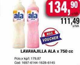 Maxiconsumo Lavavajilla ala oferta