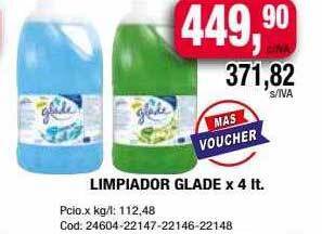 Maxiconsumo Limpiador glade oferta