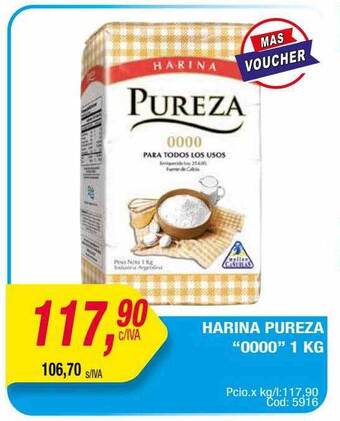 Maxiconsumo Harina pureza oferta