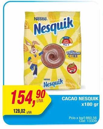 Maxiconsumo Cacao nesquik oferta