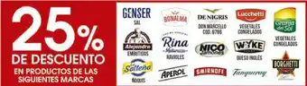 Coto 25% De Descuento En Productos De Las Siguintes Marcas oferta