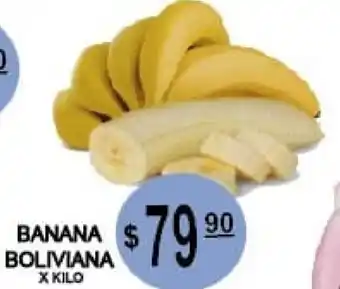 Delfin Supermercados Banana Boliviana x kilo oferta
