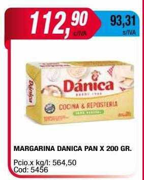 Maxiconsumo Margarina danica pan oferta